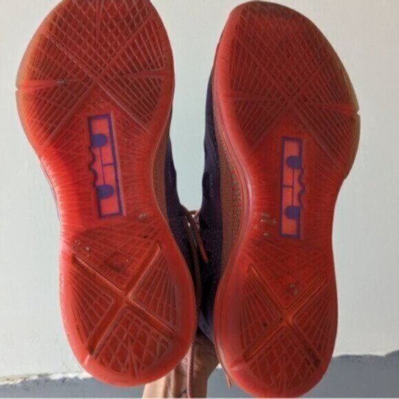 Nike Lebron X 10 All Star Extraterrestrial Purple Sneakers - Picture 10 of 11